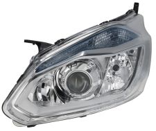 Faro delantero Ford Transit Custom 2013-2018 base cromada / izquierdo