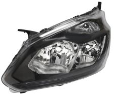Faro delantero Ford Transit Custom 2013-2018 base negra / izquierdo