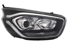 Faro delantero Ford Transit Custom 2018-2023 base cromada / derecho
