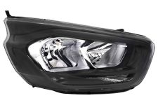 Faro delantero Ford Transit Custom 2018-2023 base negra / derecho