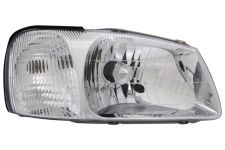 Faro delantero Hyundai Accent 2000-2003 con luz de posicion / electrica / derecho