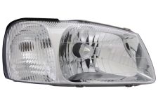 Faro delantero Hyundai Accent 2000-2003 sin luz de posicion / manual / derecho