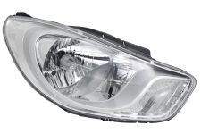 Faro delantero Hyundai I10 2010-2013 base cromada / derecho