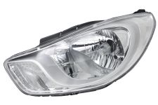 Faro delantero Hyundai I10 2010-2013 base cromada / izquierdo