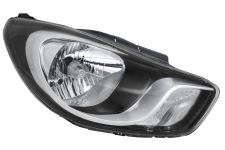 Faro delantero Hyundai I10 2010-2013 base negra / derecho