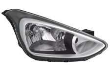 Faro delantero Hyundai I10 2013-2016 lampara h4+h7 / derecho