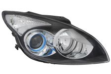 Faro delantero Hyundai I30 2010-2012 base negra / derecho