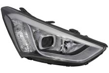 Faro delantero Hyundai Santa Fe 2012-2016 xenon / derecho