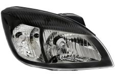 Faro delantero Kia Rio 2006-2011 base negra / derecho