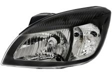 Faro delantero Kia Rio 2006-2011 base negra / izquierdo
