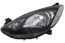 Faro delantero Mazda 2 2007-2010 base negra / con motor / izquierdo