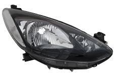 Faro delantero Mazda 2 2010-2014 base negra / derecho