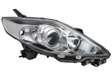 Faro delantero Mazda 5 2005-2008 base negra / con motor / derecho