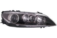 Faro delantero Mazda 6 2006-2008 base negra derecho