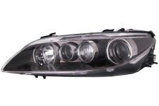 Faro delantero Mazda 6 2006-2008 base negra izquierdo