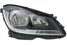 Faro delantero Mercedes Clase C (c204) sportcoupe 2011-2015 base negra / derecho