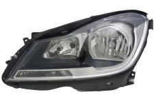 Faro delantero Mercedes Clase C (w204) 2011-2014 base negra / izquierdo