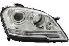 Faro delantero Mercedes Clase M (w164) 2008-2011 base cromada / derecho