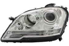 Faro delantero Mercedes Clase M (w164) 2008-2011 base cromada / izquierdo