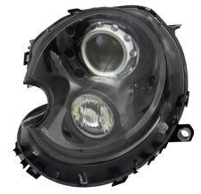 Faro delantero Mini Clubman 2007-2010 xenon / base negra / piloto ambar / izquierdo
