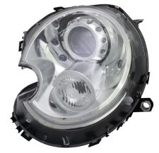 Faro delantero Mini One 2007-2010 xenon / base cromada / piloto blanco / izquierdo