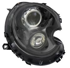 Faro delantero Mini One 2007-2010 xenon / base negra / piloto ambar / derecho
