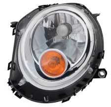 Faro delantero Mini One 2010-2014 base cromada / piloto ambar / izquierdo