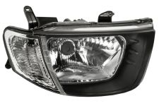 Faro delantero Mitsubishi L200 2005-2010 cabina simple / piloto blanco / electrica / derecho