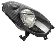 Faro delantero Nissan Micra 2005-2008 base negra / derecho