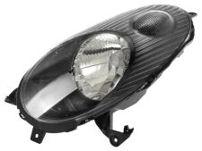 Faro delantero Nissan Micra 2005-2008 base negra / izquierdo