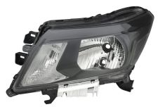 Faro delantero Nissan Navara 2015-> base negra / izquierdo
