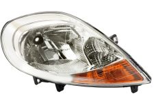 Faro delantero Nissan Primastar 2007-2016 piloto ambar / derecho
