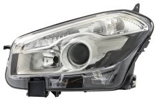 Faro delantero Nissan Qashqai 2010-2014 izquierdo