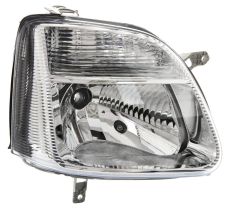 Faro delantero Opel Agila 2003-2007 base cromada / derecho