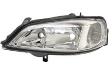 Faro delantero Opel Astra g 1998-2004 base cromada / izquierdo