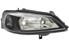 Faro delantero Opel Astra g 1998-2004 base negra / derecho