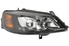 Faro delantero Opel Astra g 1998-2004 xenon / base negra / derecho