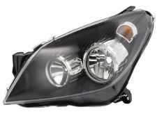 Faro delantero Opel Astra h 2004-2007 base negra / izquierdo