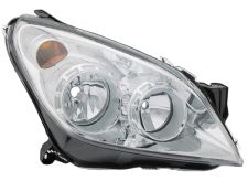 Faro delantero Opel Astra h 2007-2009 base cromada / derecho
