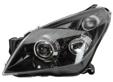 Faro delantero Opel Astra h 2007-2009 base negra / xenon / izquierdo