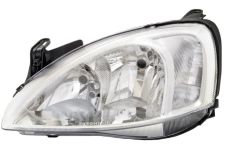 Faro delantero Opel Combo 2000-2012 piloto rayado / tipo valeo / h7+h7 / izquierdo