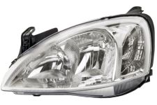 Faro delantero Opel Combo 2000-2012 piloto transparente / tipo valeo / h7+h7 / izquierdo