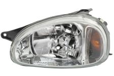 Faro delantero Opel Corsa b 1997-2000 lente lisa / manual / izquierdo