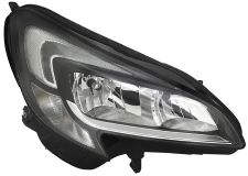 Faro delantero Opel Corsa e 2015-2019 detalle cromado / led / derecho