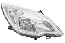 Faro delantero Opel Meriva 2010-2013 base cromada / derecho