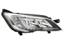 Faro delantero Opel Movano 2021-> base cromada / led / derecho
