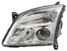Faro delantero Opel Vectra c 2002-2005 base cromada / izquierdo