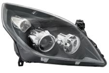 Faro delantero Opel Vectra c 2005-2009 base negra / derecho