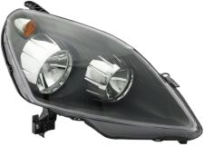 Faro delantero Opel Zafira b 2005-2007 base negra / derecho