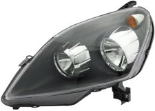 Faro delantero Opel Zafira b 2005-2007 base negra / izquierdo
